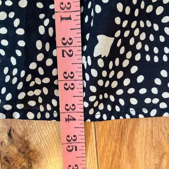 Mexx Navy and Cream Tiered Dress - Picture 6 of 6